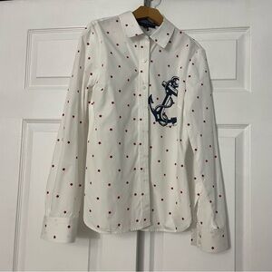 NWOT Tommy Hilfiger Beach Collar Button Up